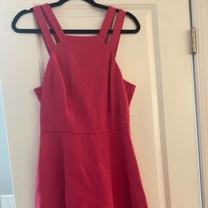 French Connection Hot Pink Mini Dress